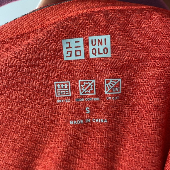 Men’s Uniqlo Athletic Thumbhole Full Zip Hoodie Jacket - Picture 4 of 7